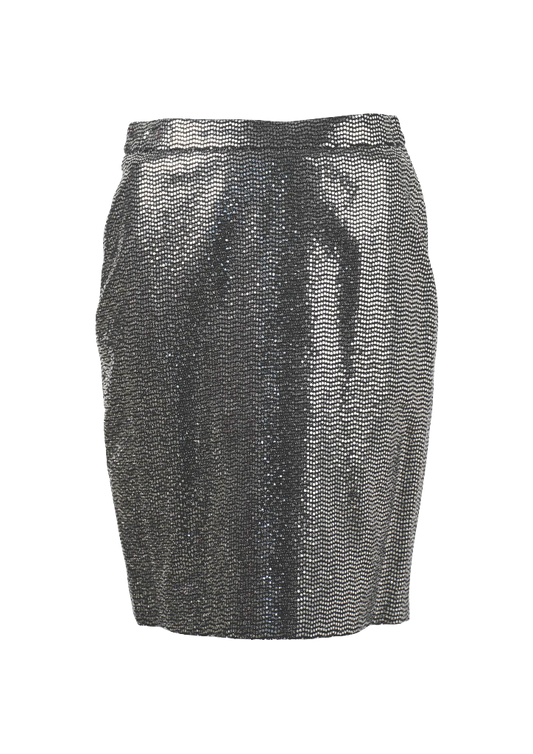 CBK Suits Nouveau skirt larina silver