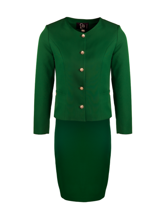 Nouveau Classic Suit Hunter Green