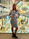 CBK Suits Nouveau skirt larina silver
