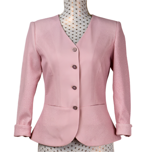 CBK Suits safak bling blazer - light pink