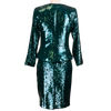 CBK Suits Erva sequin suit green