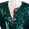 CBK Suits Erva sequin suit green