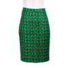 CBK Suits Tweed Look Suit - Green Ekose Pattern