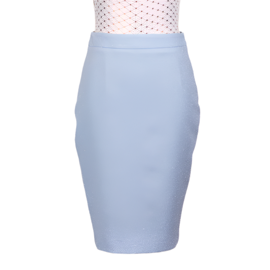 CBK Suit, New Chanel look Skirt - Light Blue
