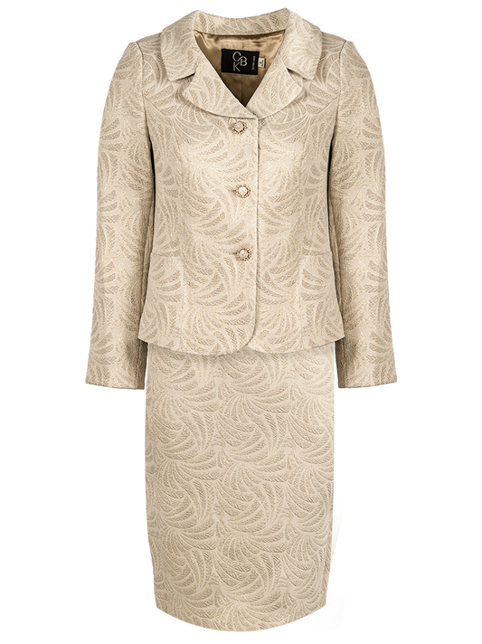 CBK Suits Chili Jacquard Suit Eucalyptus