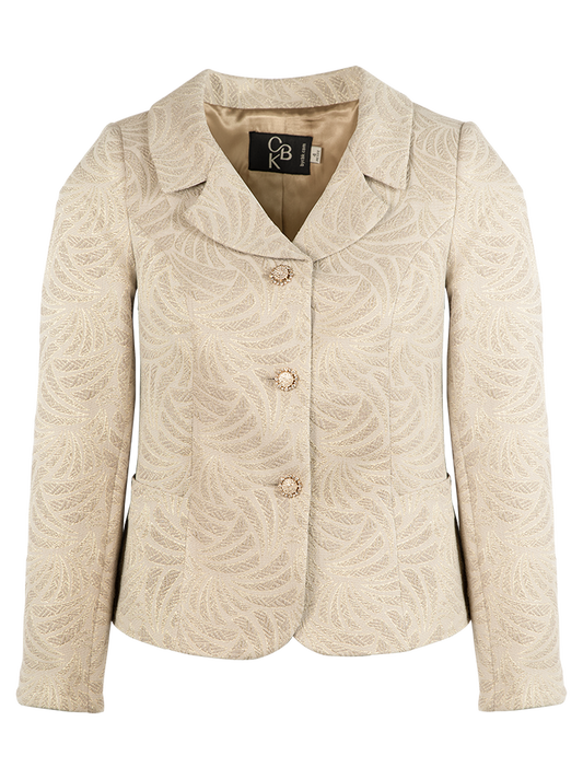 CBK Suits Chili Jaquard Blazer Eucalyptus