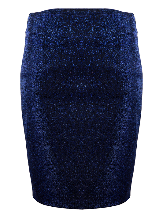 CBK Suits Icy Sparkling Skirt Majorelle Blue