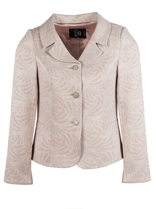 CBK Suits Chili Jaquard Blazer Misty Rose