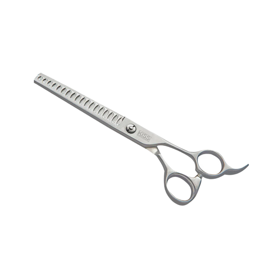 KISS Grooming chunker 7'' 18 teeth dog scissors, 17,7 cm