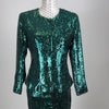 CBK Suits Erva sequin suit green