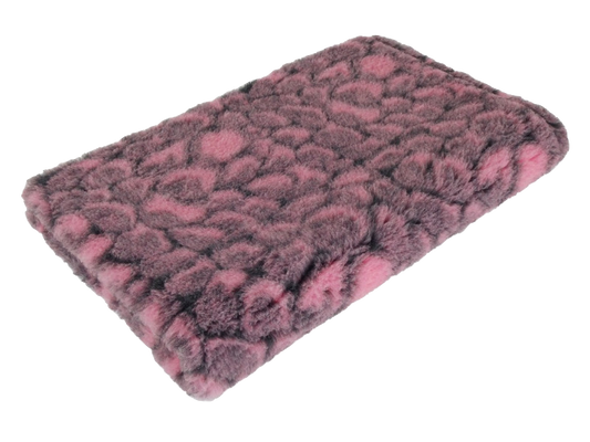 CBK Non-slip vetbed pink melange stones