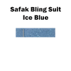 SAFAK BLING SUIT ICE BLUE