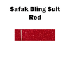 SAFAK BLING SUIT RED