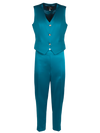 CBK Suits Gabe Ankle-Length Pants High Sea