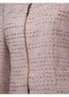 CBK Suits Cartier Zipper Tweed Suit Cherry Blossom