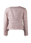 CBK Suits Cartier Zipper Tweed Suit Cherry Blossom