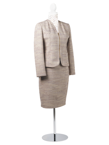 CARTIER CHANEL SUIT TAUPE