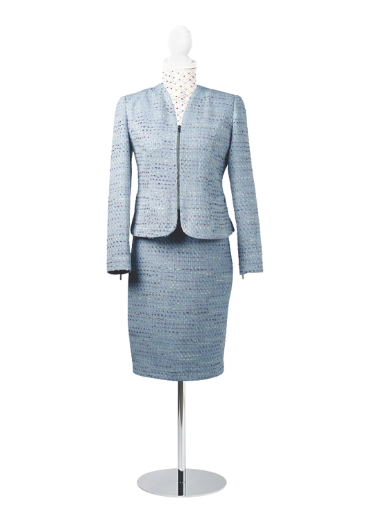 CARTIER CHANEL SUIT OCEAN BLUE