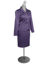 Jodie Satin Suit Deep Lavender
