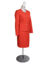 Nouveau Classic Suit Mandarin Red