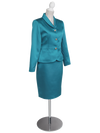 Jodie Satin Suit High Sea