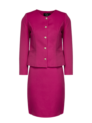 Nouveau Classic Suit Neon Fusya
