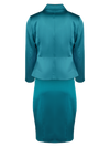 Jodie Satin Suit High Sea