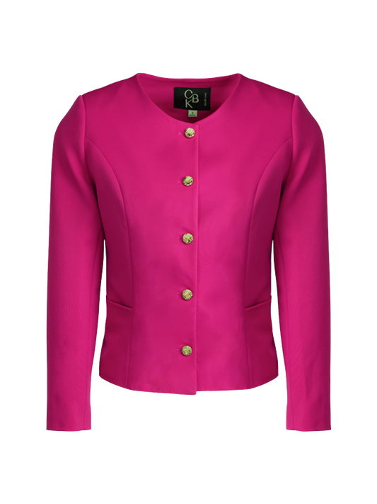 CBK Suits Nouveau Classic Blazer Neon Fusya
