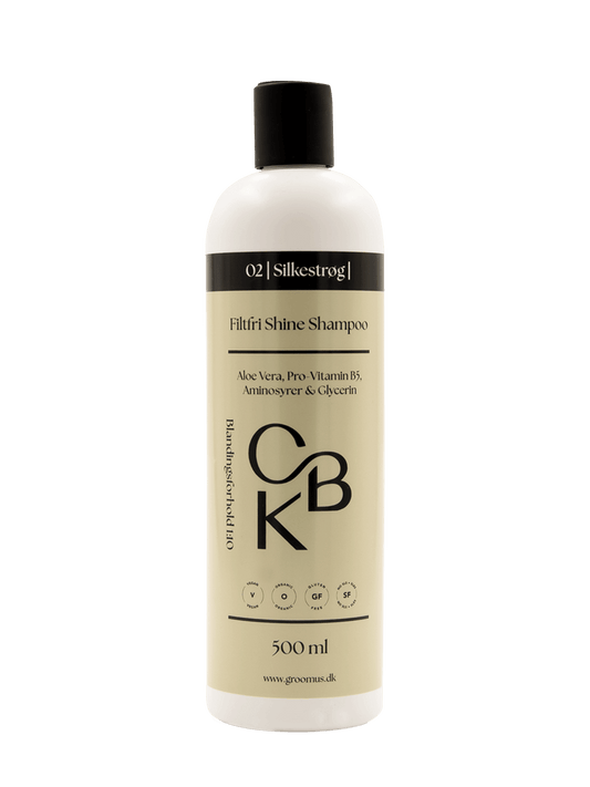 02 Silkestrøg Filtfri- & Shine Shampoo