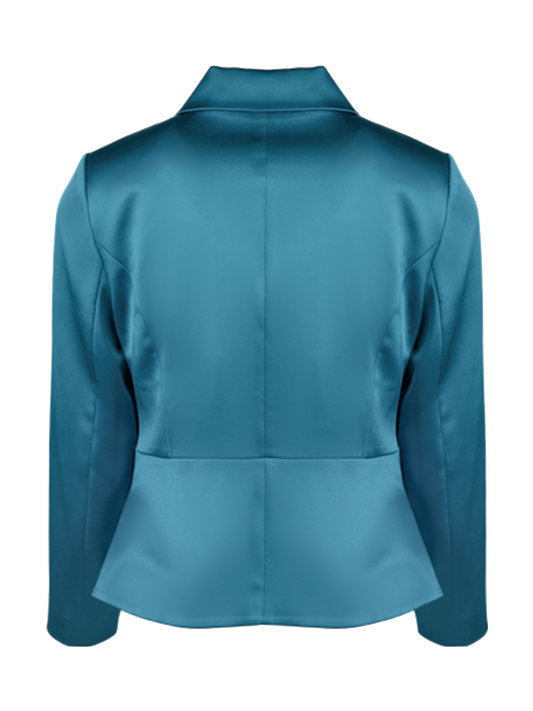 CBK Suits Jodie Satin Blazer High Sea