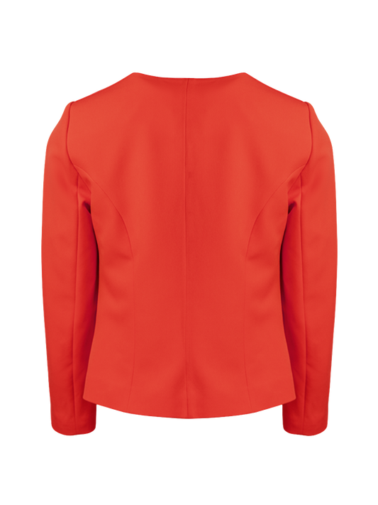 CBK Suits Nouveau Classic Blazer Mandarin Red