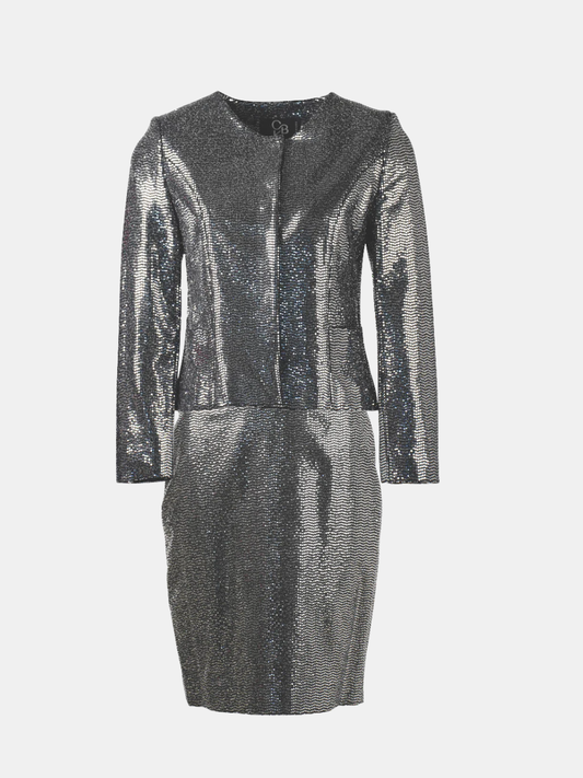 CBK Suits Nouveau Suit - Larina Silver