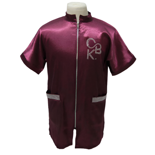 GROOMING JACKET BURGUNDY