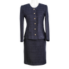 NEW CHANEL LOOK SUIT NAVY