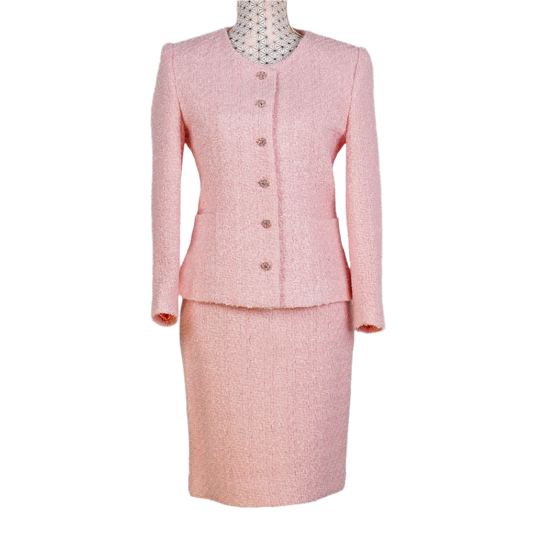 NEW CHANEL LOOK BLAZER LIGHT PINK