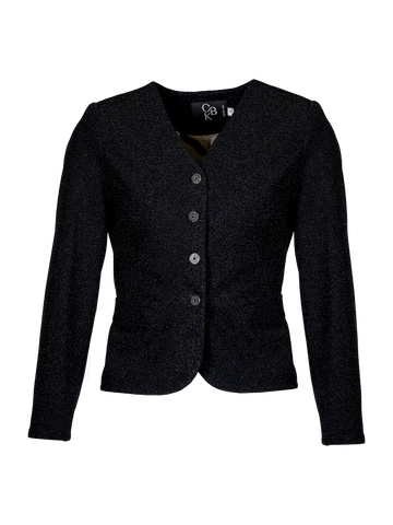 CBK Suits Icy Blazer Diamond Glow Black
