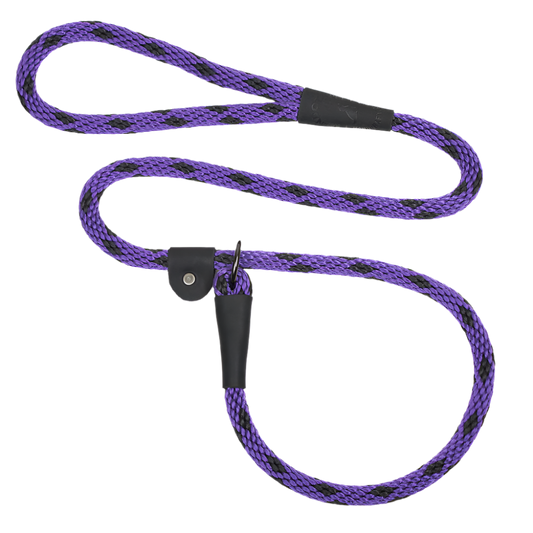 RETRIEVER LEASH BLACK ICE PURPLE 13 MM