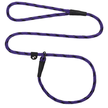 RETRIEVER LEASH BLACK ICE PURPLE 9MM