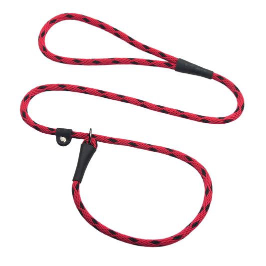 RETRIEVER LEASH BLACK ICE RED 9MM