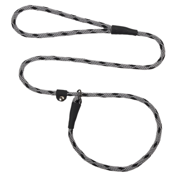 RETRIEVER LEASH BLACK ICE SILVER 9MM