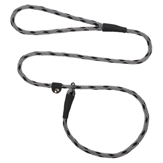 RETRIEVER LEASH BLACK ICE SILVER 9MM