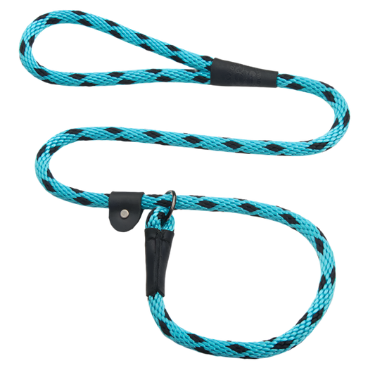 RETRIEVER LEASH BLACK ICE TURQOUISE 13 MM
