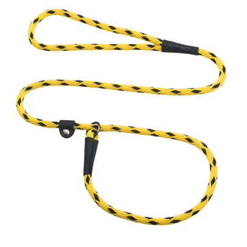 RETRIEVER LEASH BLACK ICE YELLOW 9MM