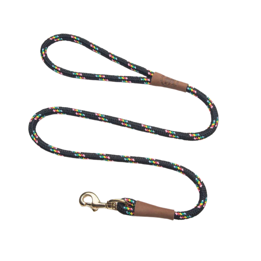 SNAP LEASH BLACK CONFETTI 13 MM