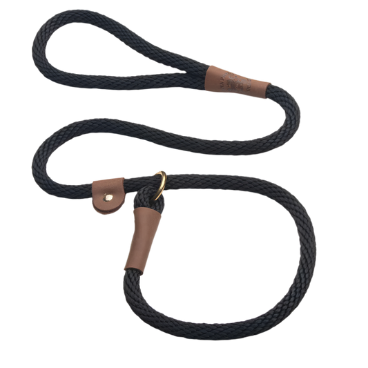 RETRIEVER LEASH BLACK 13 MM