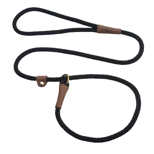 RETRIEVER LEASH BLACK 9MM