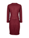 CBK Suits Nouveau Suit Tweed Sparkle Bordeaux