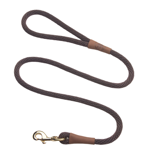 SNAP LEASH BROWN 13 MM