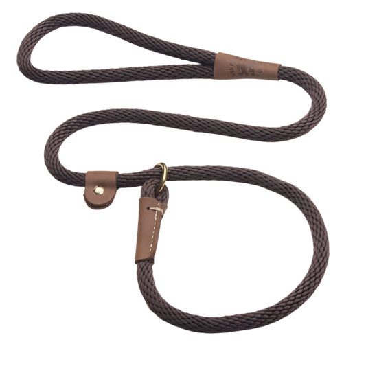RETRIEVER LEASH BROWN 13 MM