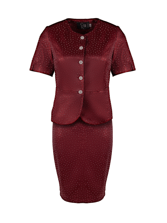 CBK Suits Bibi Short Sleeve Red